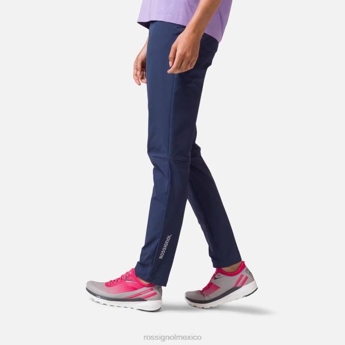 mujer Rossignol pantalones ligeros HPXL926 fondos azul marino oscuro