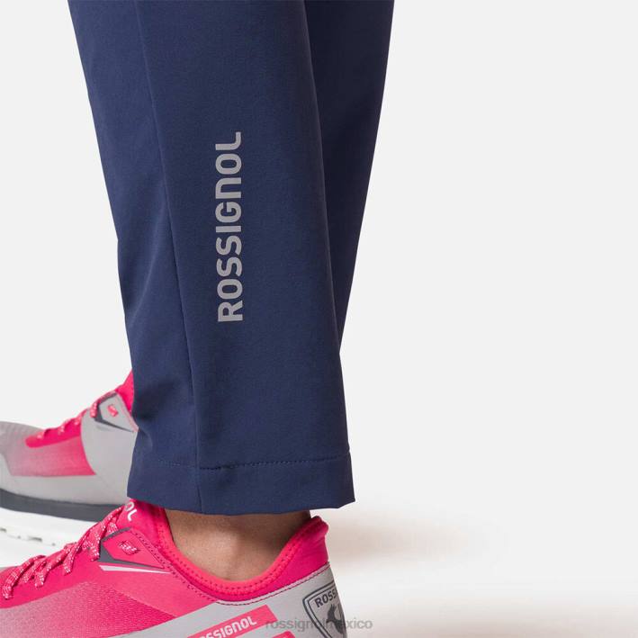 mujer Rossignol pantalones ligeros HPXL926 fondos azul marino oscuro