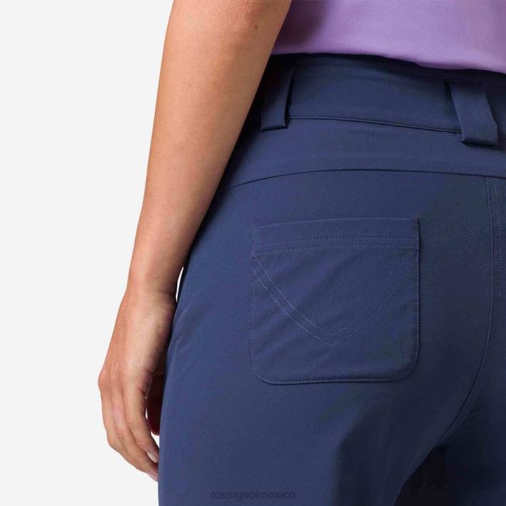 mujer Rossignol pantalones ligeros HPXL926 fondos azul marino oscuro
