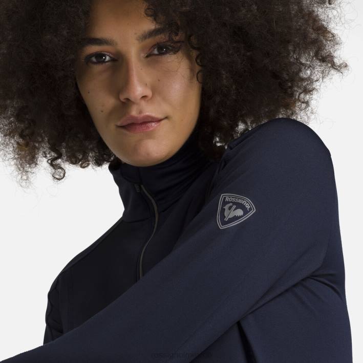 mujer Rossignol Classique 1/2 capa con cremallera. HPXL718 tapas eclipse