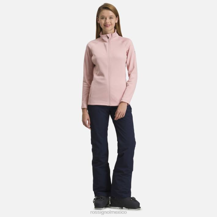 mujer Rossignol capa climática clásica HPXL1034 tapas rosa empolvado