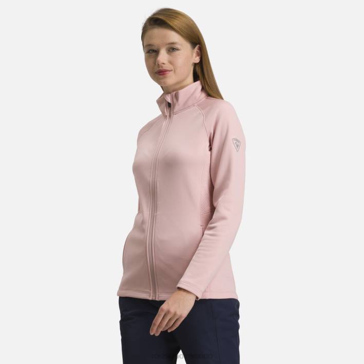 mujer Rossignol capa climática clásica HPXL1034 tapas rosa empolvado