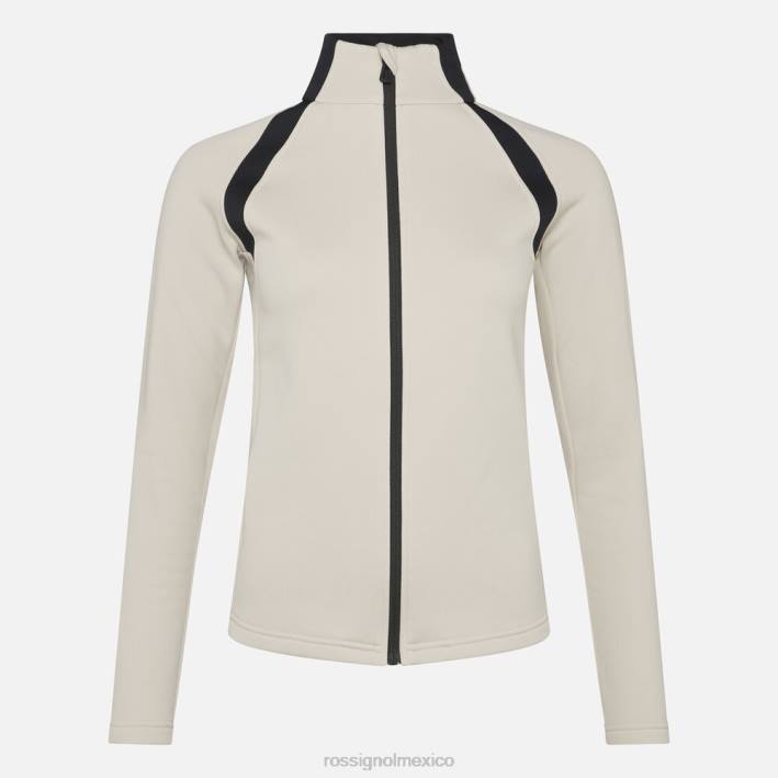 mujer Rossignol polar aéreo con cremallera completa HPXL992 tapas paloma salvaje