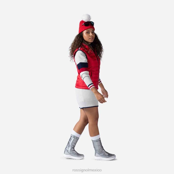 mujer Rossignol vestido de punto de montaña HPXL1038 tapas niebla