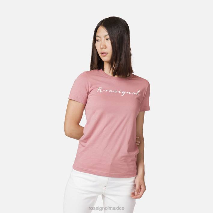 mujer Rossignol camiseta con logo HPXL696 tapas paredoprosa