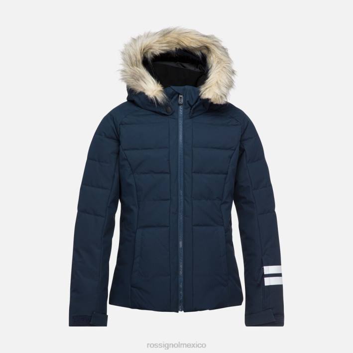 chicas Rossignol chaqueta de esquí de poliéster HPXL1163 tapas eclipse