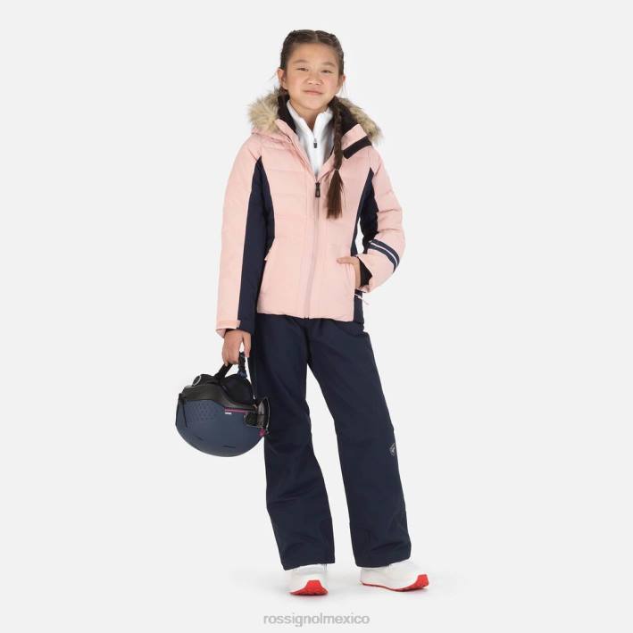 chicas Rossignol chaqueta de esquí de poliéster HPXL1212 tapas bicolor