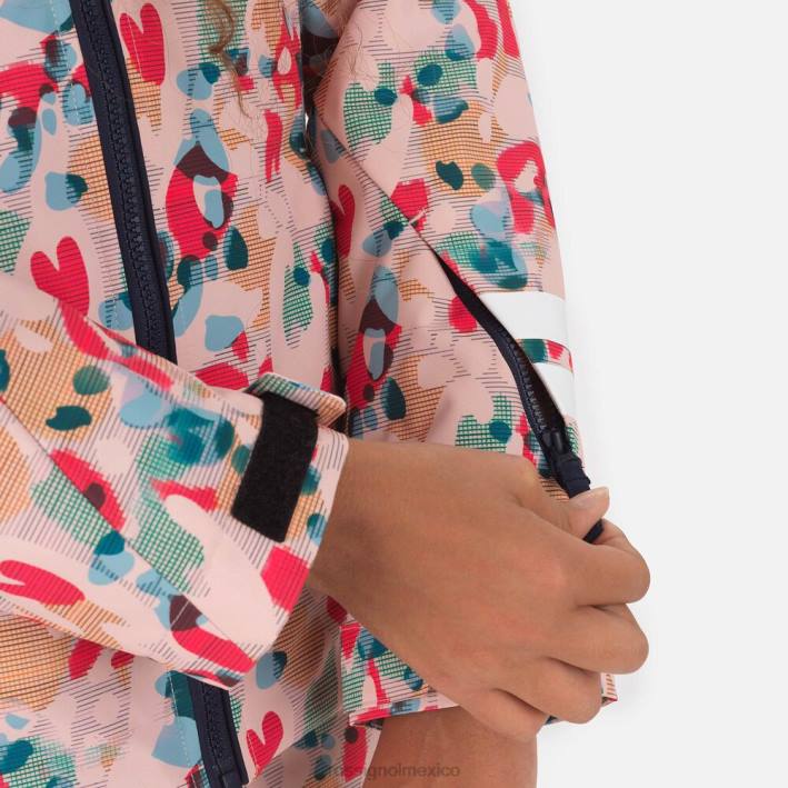 chicas Rossignol chaqueta de esquí funcional HPXL1178 tapas pop animal