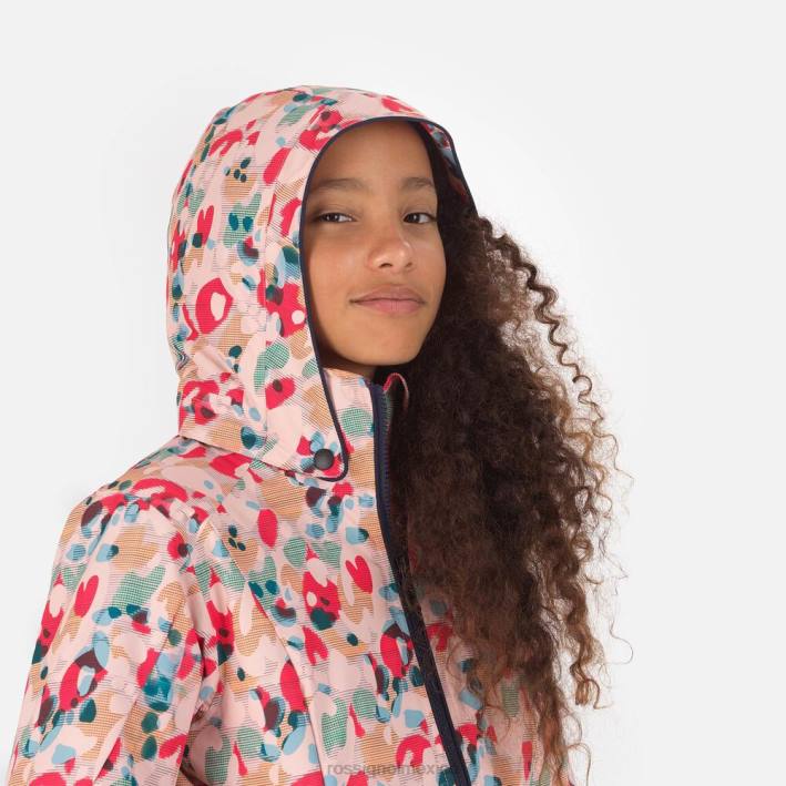 chicas Rossignol chaqueta de esquí funcional HPXL1178 tapas pop animal