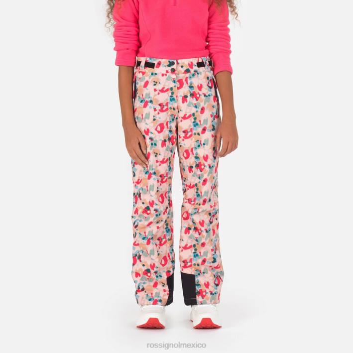 chicas Rossignol pantalones de esquí estampados HPXL1237 fondos pop animal