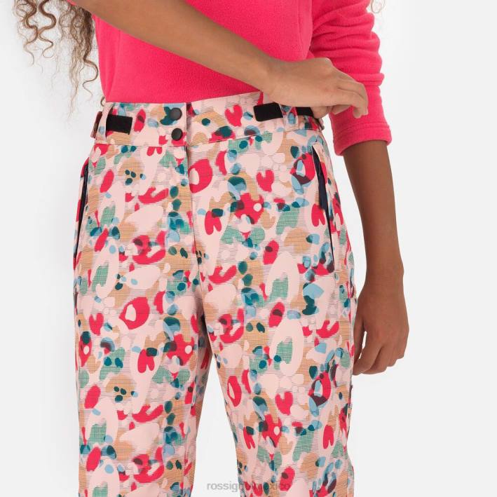 chicas Rossignol pantalones de esquí estampados HPXL1237 fondos pop animal