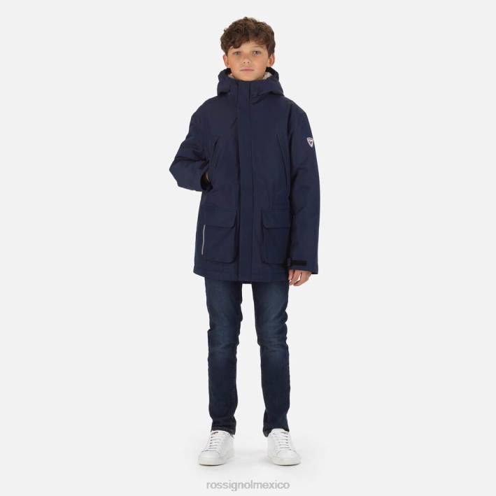 jóvenes Rossignol anorak HPXL1157 tapas azul marino oscuro