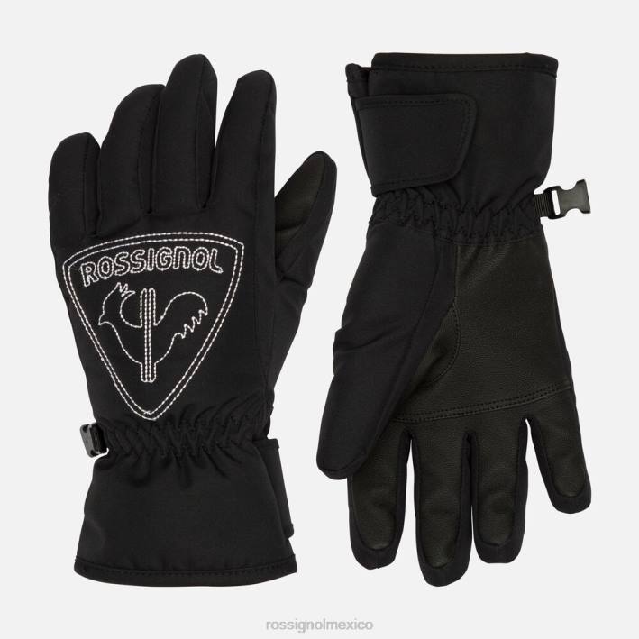 jóvenes Rossignol guantes de gallo HPXL1205 accesorios negro