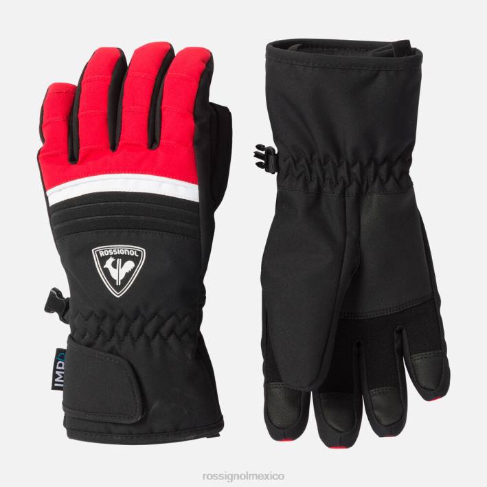 jóvenes Rossignol guantes tecnicos impermeables HPXL1165 accesorios deportivorojo