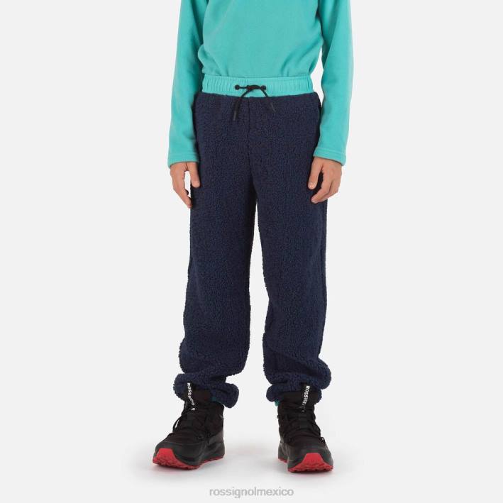 jóvenes Rossignol pantalones de lana HPXL1135 fondos azul marino oscuro