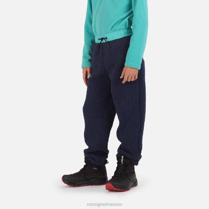 jóvenes Rossignol pantalones de lana HPXL1135 fondos azul marino oscuro