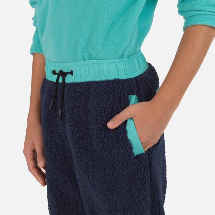 jóvenes Rossignol pantalones de lana HPXL1135 fondos azul marino oscuro