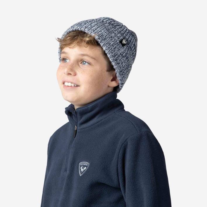 Niños Rossignol top polar con media cremallera HPXL1134 tapas azul marino oscuro