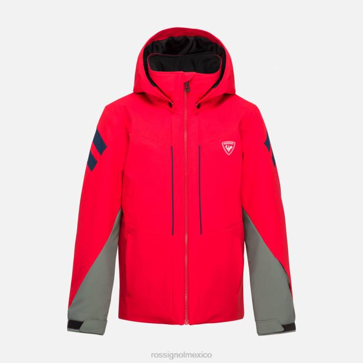 Niños Rossignol chaqueta de esquí HPXL1234 tapas deportes rojo