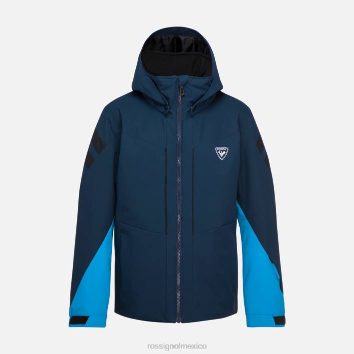 Niños Rossignol chaqueta de esquí HPXL1239 tapas azul marino oscuro