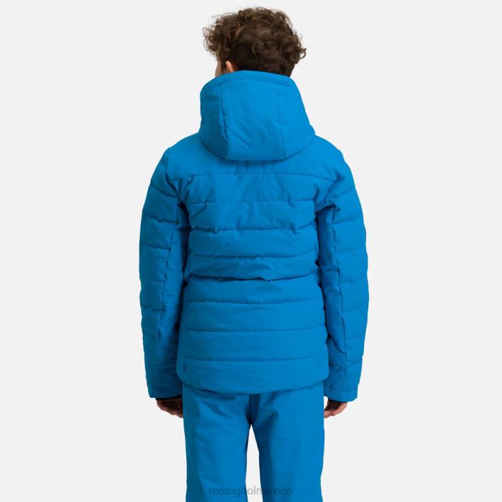 Niños Rossignol chaqueta de esquí hiver polidown HPXL1231 tapas azul