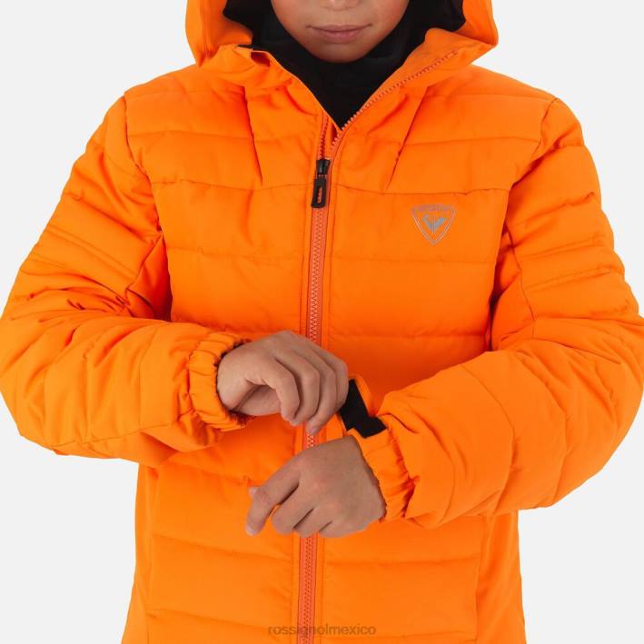 Niños Rossignol chaqueta de esquí rápida HPXL1158 tapas mango