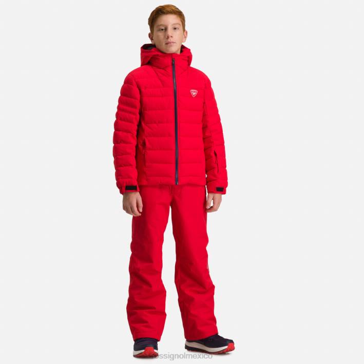 Niños Rossignol chaqueta de esquí rápida HPXL1164 tapas deportivorojo