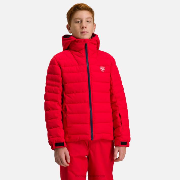 Niños Rossignol chaqueta de esquí rápida HPXL1164 tapas deportivorojo