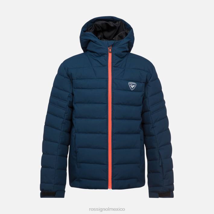 Niños Rossignol chaqueta de esquí rápida HPXL1214 tapas azul marino oscuro