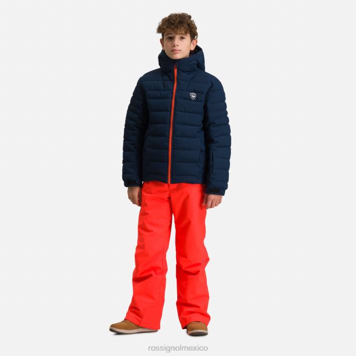Niños Rossignol chaqueta de esquí rápida HPXL1214 tapas azul marino oscuro