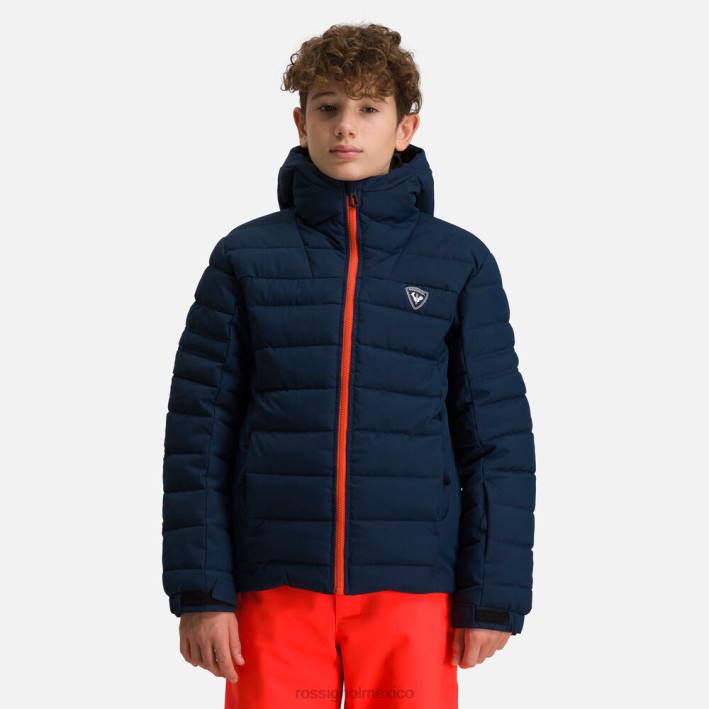 Niños Rossignol chaqueta de esquí rápida HPXL1214 tapas azul marino oscuro