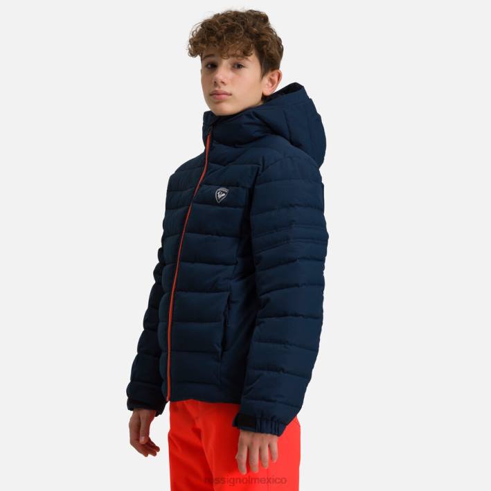 Niños Rossignol chaqueta de esquí rápida HPXL1214 tapas azul marino oscuro