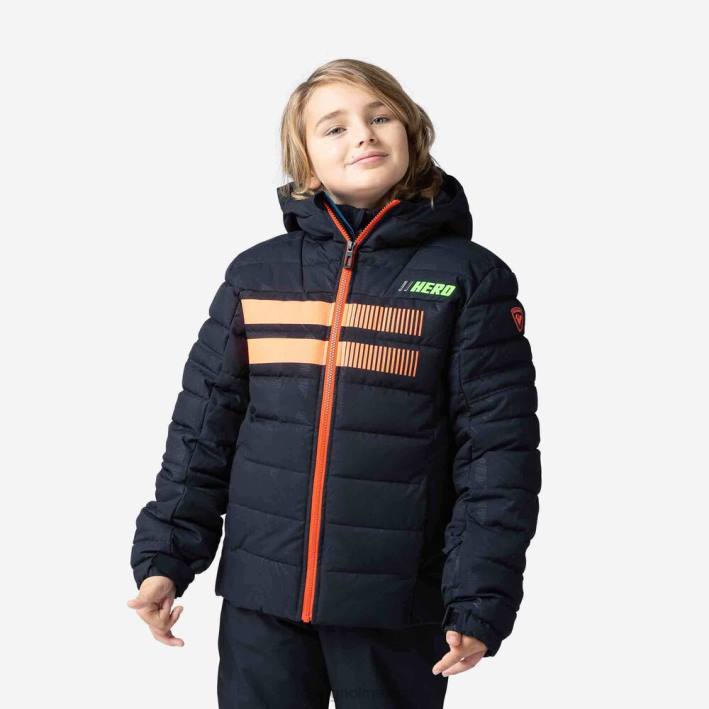 Niños Rossignol chaqueta de esquí rapide hero HPXL1222 tapas negro