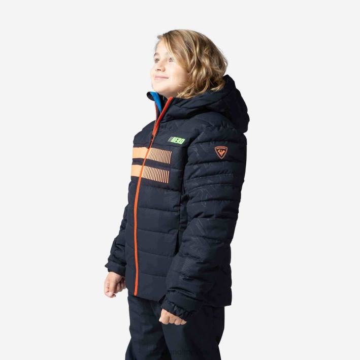 Niños Rossignol chaqueta de esquí rapide hero HPXL1222 tapas negro