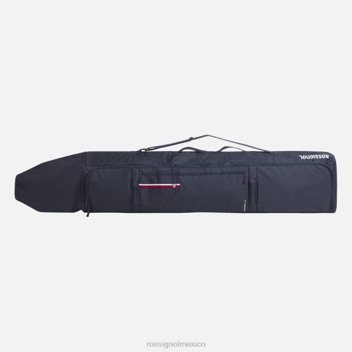 unisexo Rossignol bolsa de esquí extensible con ruedas strato 2 pares 170-210 cm HPXL271 accesorios nuevo estilo